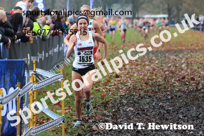 Womens Under-17s and Under-20s 2025 Liverpool Cross Challenge, Sefton Park, Saturday, November 22th. Photo: David T. Hewitson/Sports for All Pics